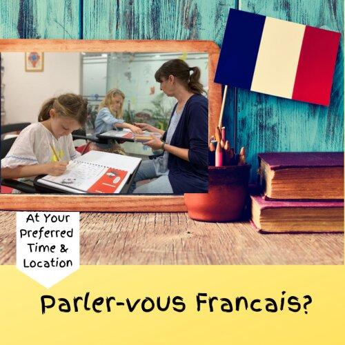 French Lessons for Kids with Native Teacher Private or Semi-Private