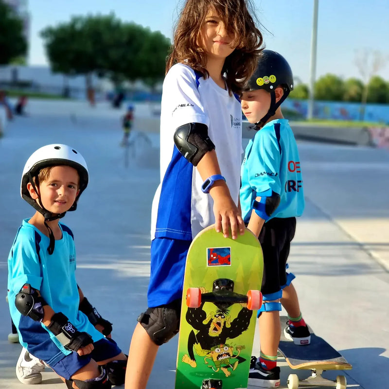 Junior & Senior Skateboard Classes in Dubai Design District (Group Classes)