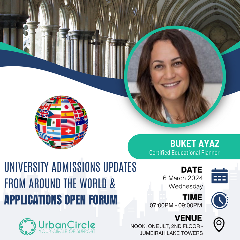 University Admissions Updates from around the World & Applications Open Forum