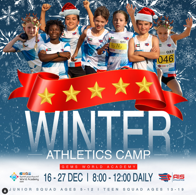 Winter Athletics Camp at GEMS World Academy