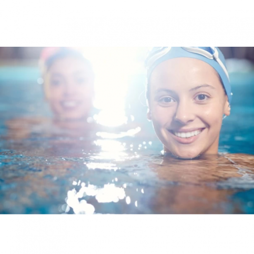 Private Swimming Lessons for Girls at Dubai World Trade Center