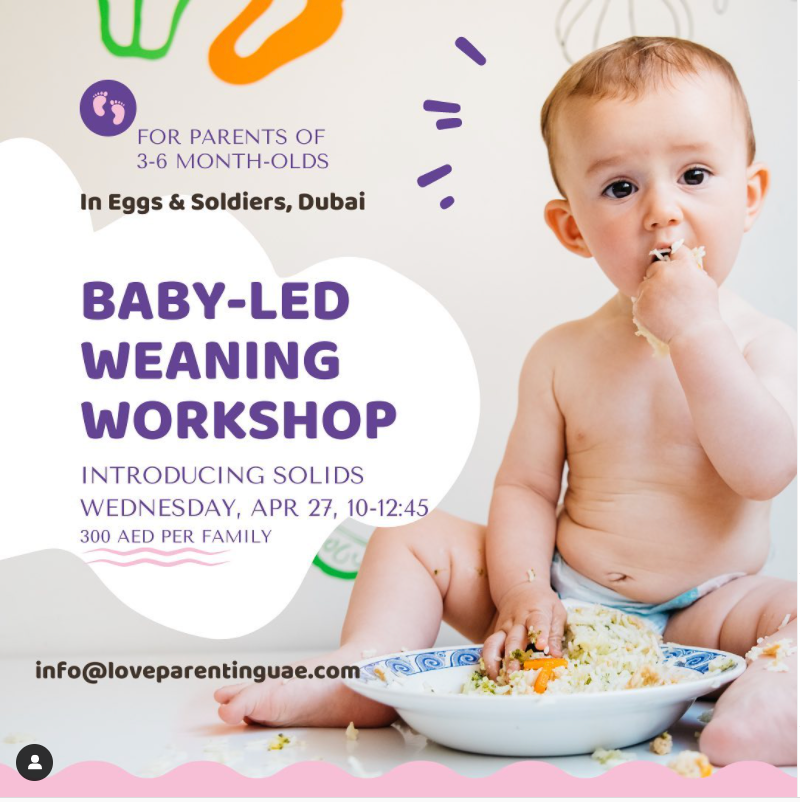 Baby-led Weaning Workshop with Amy Vogelaar