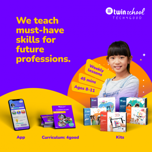 Twin School Online Campus Premium Plus- Monthly STEM Kits included