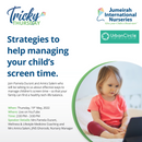 Tricky Thursday - Strategies to Help Managing Your Child's Screen Time