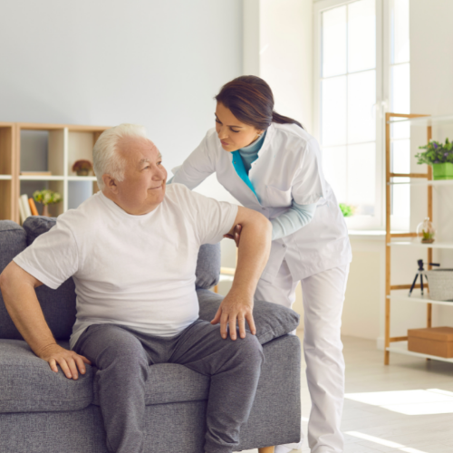 Elderly Care Services with Trained Caregivers